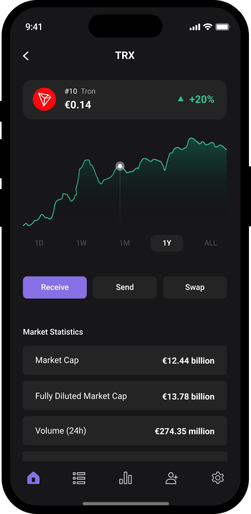Tron (TRX) Wallet App